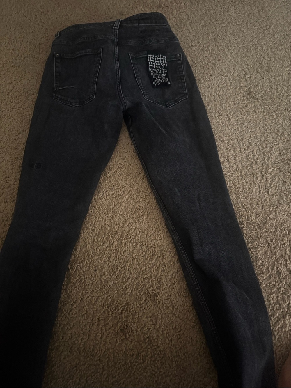 Ksubi Men's Washed Black Slim Jeans
